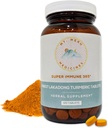 Turmeric Tablet Supplement - με υψηλή κουρκουμά Lakadong Turmeric ενισχυμένο με Black- Pepper - Υγιεινή καρδιά, & Υγιεινό ανοσοποιητικό σύστημα - 120 Vegan Tablets