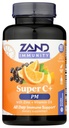 Zand Immunity Super C+ PM, Nighttime Immune Support Plus Melatonin, 1000mg PureWay-C Vitamin C, Zinc, D3 & Elderberry, Enhanced Absorption - 60 Tablets, 30 Servings