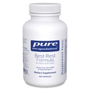 Καθαρές ενθυλακώσεις Best-Rest Formula - Υποστηρίζει ξεκούραστος ύπνος - για χαλάρωση - Ξεκούραστο συμπλήρωμα ύπνου - Μη ΓΤΟ & Vegan - 120 κάψουλες