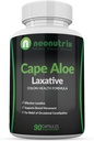 Cape Aloe Natural Laxatives for Constipation Relief- Promotes Healthy Bowel Movement- Συμπλήρωμα για Άνδρες & Γυναίκες - Herbal Detox - 90 Κάψουλες - Made in The USA by Neonutrix