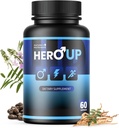 HeroUP - Natural Wellness Supplement with Plant-based Ingredients – Μη-GMO, Simulant-Free 