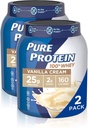 Whey Protein Powder by Pure Protein, Gluten Free, Vanilla Cream, 1,75lbs, 2 Συσκευασία