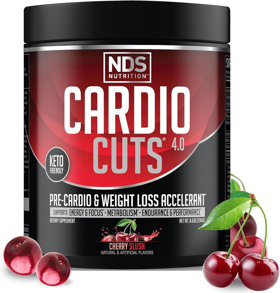 NDS Διατροφή Cardio Cuts 4.0 - Cherry Slush - 8,6 oz.
