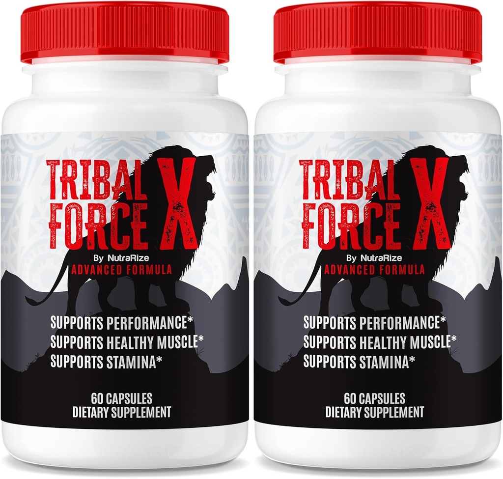 (2 Πακέτο) Tribal Force X κάψουλες, TribalForceXL μέγιστη υποστήριξη απόδοσης για τους άνδρες, TribalForce X όλα τα φυσικά χάπια, TribalForces XXL αρσενική φόρμουλα για τη διαρκή ενέργεια, TribalForces X κριτική (120 κάψουλες)