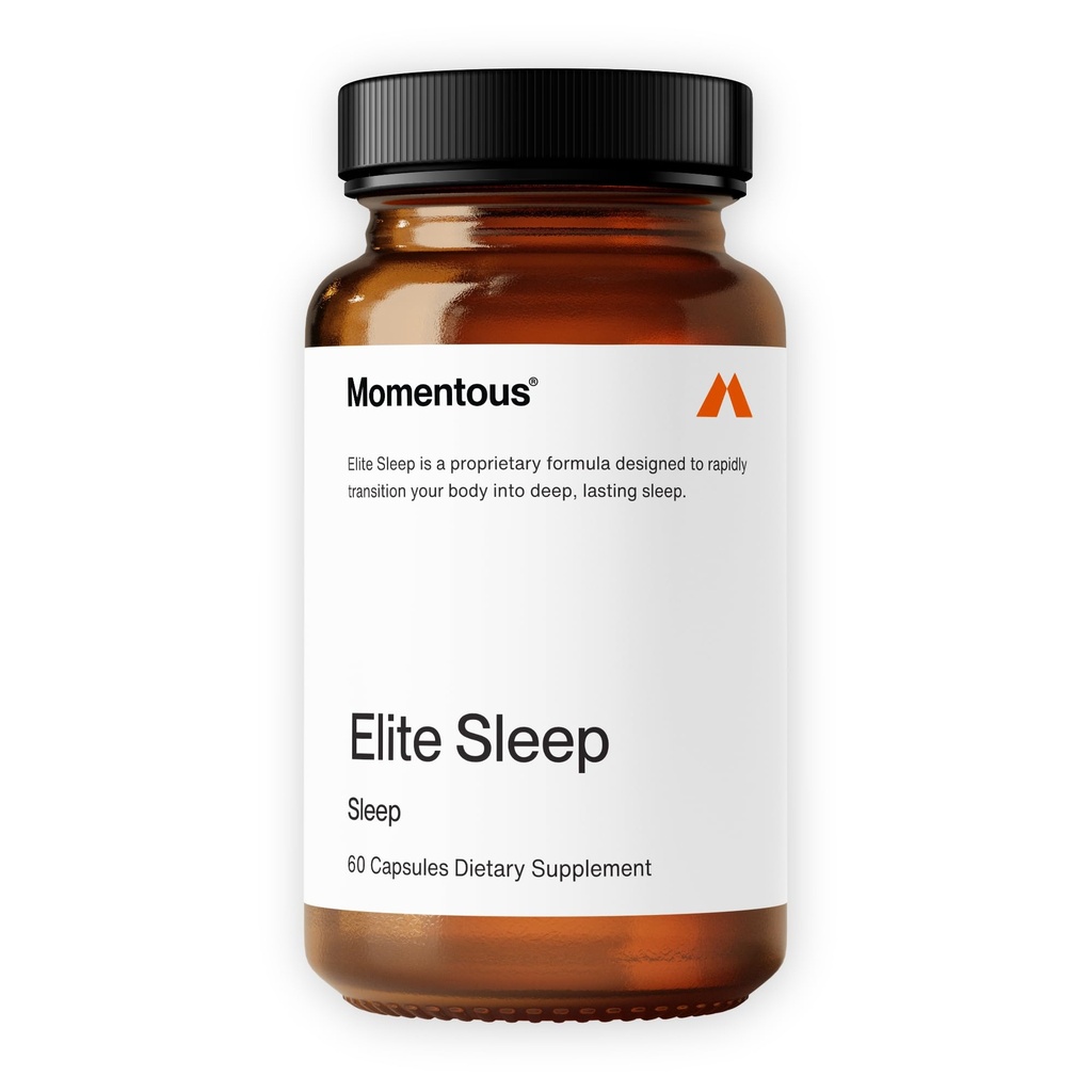 Στιγμιαίες κάψουλες ύπνου Elite - Vegan - Χωρίς γλουτένη - NSF Πιστοποιημένο για Αθλητισμό - 30 Υπηρεσίες
