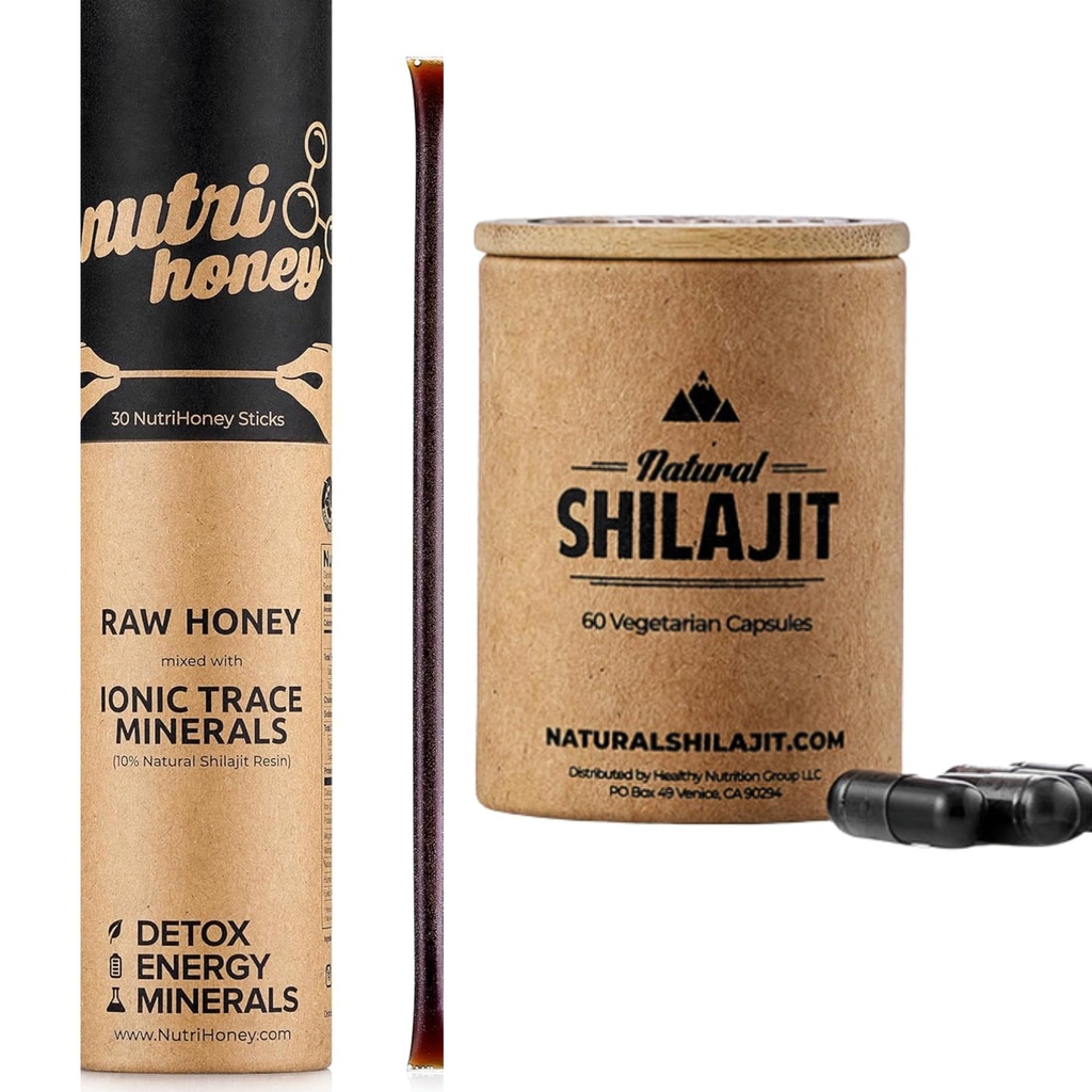 ΦΥΣΙΚΕΣ κάψουλες SHILAJIT (1-2 Μήνες Προμήθεια) 