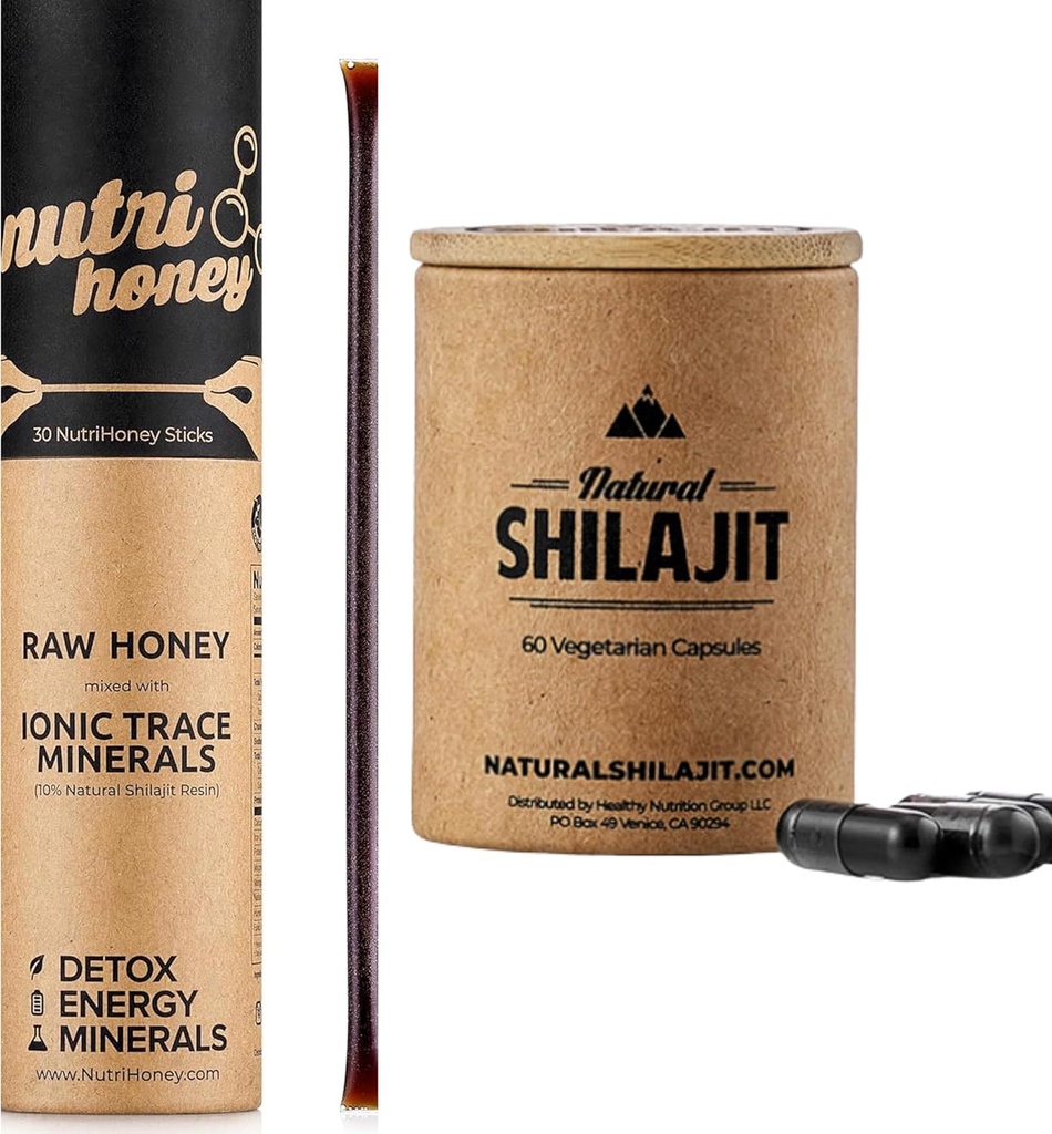 ΦΥΣΙΚΕΣ κάψουλες SHILAJIT (1-2 Μήνες Προμήθεια) 