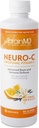 BRAINMD από τους Dr Amen Neuro-C, Citrus Vanilla - 16 fl oz - 1000 mg Λιποσωμική Βιταμίνη C - Προηγμένη Εγκέφαλος & Ανοσολογική Άμυνα - Χωρίς γλουτένη - 32 Σερβιέτες
