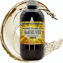 MedisILVER Amber Immunity Booster Παραδοσιακά Αληθινό κολλοειδές ασήμι AgNP Nutrient - 250 mL σε Amber πλαστικό μπουκάλι