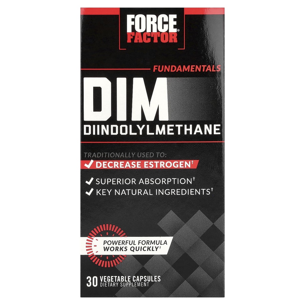 Δύναμη χάπια παράγοντα DIM για τη μείωση των οιστρογόνων στους άνδρες, συμπλήρωμα διινδολυλμεθαθάνης με βασικά φυσικά συστατικά και ανώτερη απορρόφηση, Diindolylmethane 300mg, Λειτουργεί γρήγορα, 30 κάψουλες