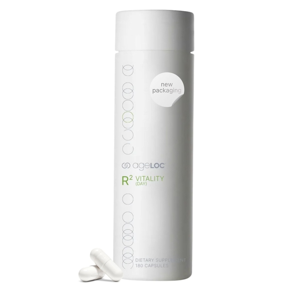 Nu Skin R2 Day ( Vitality) – Υποστηρίζει τον κυτταρικό καθαρισμό και τη ζωτικότητα, την προώθηση της νεανικής γονιδιακής έκφρασης