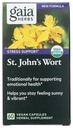 Gaia Herbs St. John's Wort, Vegan Liquid Capses, 60 Count - Υποστήριξη του στρες για την προώθηση μιας θετικής και ηλιόλουστης διάθεσης