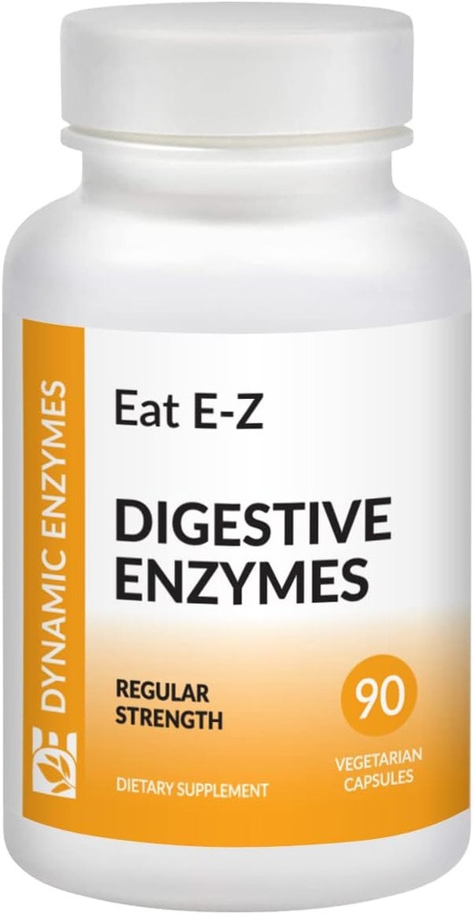 Τρώτε E-Z Digestive Enzymes (90 Count) για την υγεία των ορνίθων; Anti-Bloating; Digestive Enzyme for Immune Support