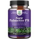 Nighttime Defense Saw Palmetto για τους άνδρες - Saw Palmetto εκχύλισμα συμπλήρωμα προστάτη για τους άνδρες Βοήθεια για τη μείωση της συχνότητας ούρησης νύχτα επείγων και υπερδραστήριας κηλίδας με λυκοπένιο κολοκύθας σπόρων και μελατονίνη