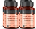 Pureclinica Τριπλή δύναμη Υαλουρονικό οξύ 300mg x 720 δισκία (4 φιάλες των 180) - 2 χρόνια προσφοράς