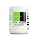 DAVINCI Labs D3/K2 Liquid - Liquid Vitamin D & Vitamin K Supplement for Bone Health, Heart Support & Calcium Absorption* - 30mL (30 Servings)