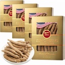 4 Κουτιά American Wisconsin Ginseng - Μικρή μακριά ρίζα - Premium ποιότητα Panax Ginseng. Ενισχύει την ασυλία του σώματος, την ενέργεια για άνδρες και γυναίκες (16oz)