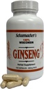 Αμερικανική κάψουλες Ginseng, 100% Pure Wisconsin Ginseng, 500mg, 100 κάψουλες - Best Ginseng συμπλήρωμα, Pure Poent Wisconsin Ginseng Roots by Schumacher Ginseng