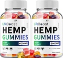 Ενισχύστε τη ζωή gummies κάνναβη - με το εκχύλισμα κάνναβης LifeBoost gummies κάνναβη εμβοές βοτανική συμπλήρωμα, την υγεία και την ευεξία υποστήριξη, όλα τα φυσικά ενίσχυση της ζωής κάνναβη Gummy (2 Pack - 120 Gummies)
