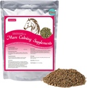 Horse Calming Supplement Natural Raspberry Leaf 35 OZ- Ανακουφίζει άγχος, ευερεθιστότητα, και δυσφορία σε Mares Κατά τη διάρκεια των κύκλων θερμότητας - επίσης μαγικό Κατάλληλο για Geldings
