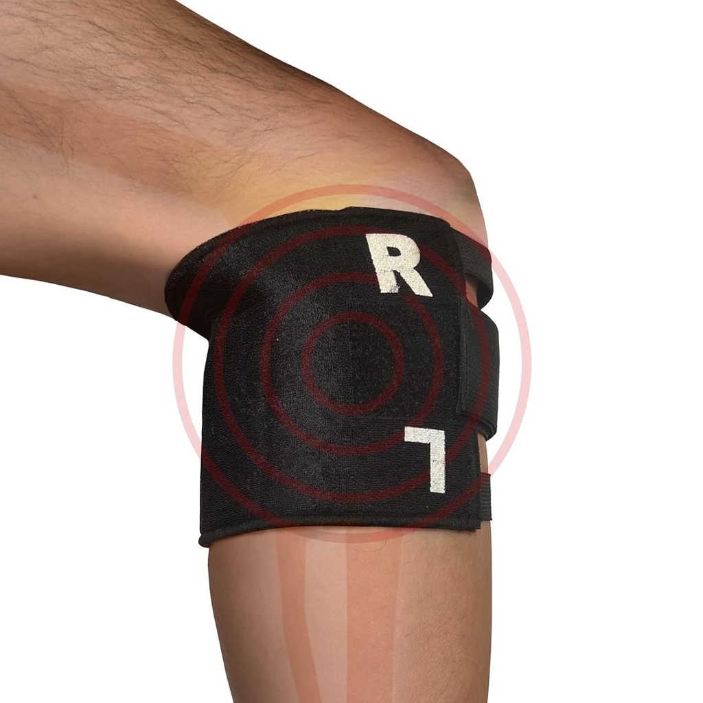 Κρέας γονάτου για Sciatica όπως φαίνεται στην τηλεόραση με το σημείο πίεσης Brace Relieve Acupressure Leg Sciatica, Ρυθμιζόμενη αυτο Θέρμανση Γόνατα Υποστήριξη Wraps & Pain Relief για άνδρες και γυναίκες (CL-1)