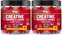 Creatine Monohydrate Gummy 5000mg για άνδρες και γυναίκες - 180 Chewable Creatine ADVANCE COMPLEX Taurine & B12 Gummies Φράουλα Αρωματισμένο 