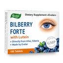 Forte βατόμουρο από τις βιταμίνες Evalar Lutein Zinc Minerals 100 Tabs