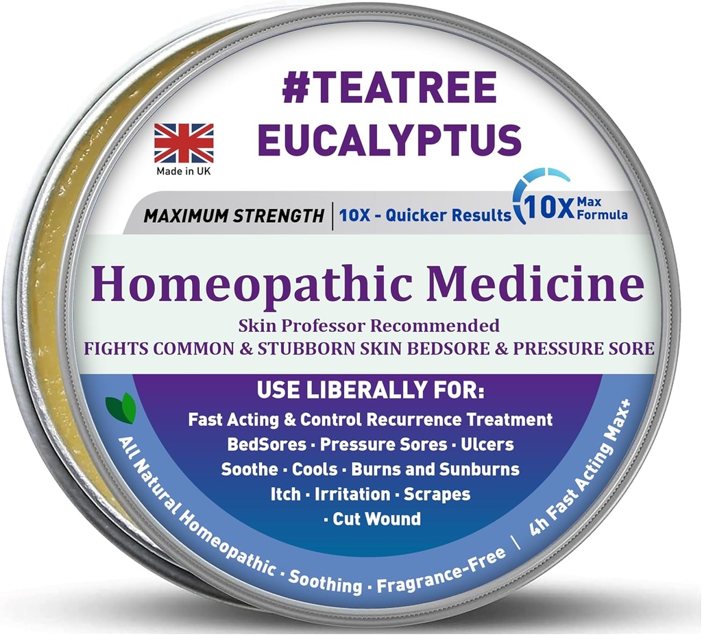Manuka Honey 5x Επιτάχυνση θεραπευτικής φροντίδας Advanced Cream Product, Buttocks Bed Sores, Πίεση πληγές, πληγές, έλκη, περικοπές, σκρέπες, εγκαύματα βαθιά, Dressing Περιέχει κόκκαλα, δεν ερεθίζοντας Greasy