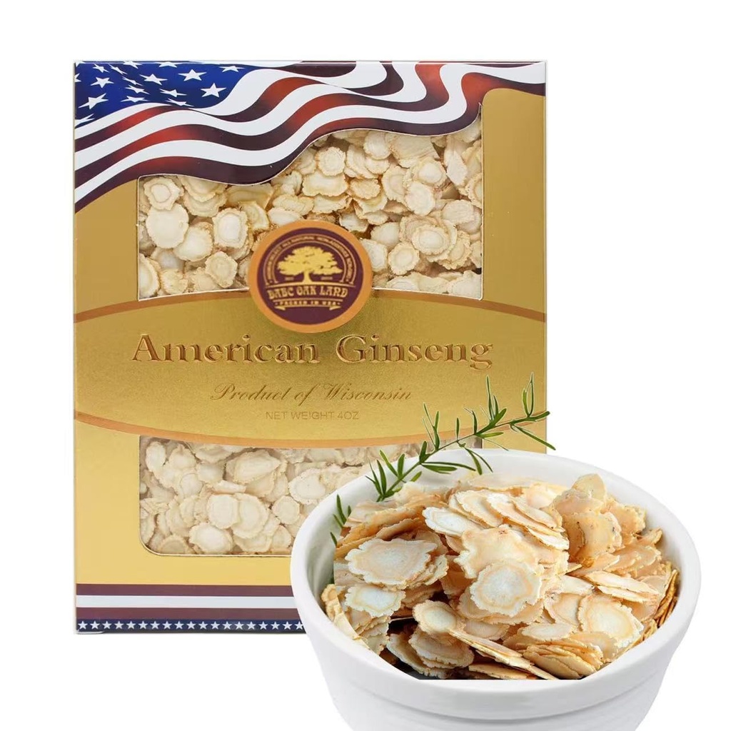 American Ginseng Slices from Wisconsin, DOL American Wisconsin Ginseng Slices Root for Tea, Energy for Men Women Mental Health Ενισχύει την ασυλία, Χωρίς γλουτένη, 