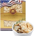 American Ginseng Slices from Wisconsin, DOL American Wisconsin Ginseng Slices Root for Tea, Energy for Men Women Mental Health Boosts Immunity, Gluten Free, 花旗參/西洋參 Small Round 1 Box of 4 Ounces