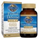 Garden of Life Probiotics for Digestive Health Balance, Primal Defense Ultra Ultimate Formula, 15 Billion CFU and 13 Strains Plus HSOs, Vegetarian and Gluten Free, 90 Capsules