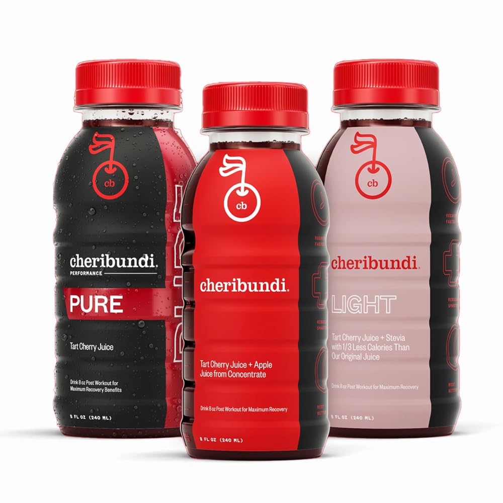 Cheribundi Tart Cherry Juice Starter Pack 