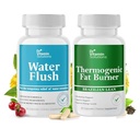 DR VITAMIN SOLUTIONS Diuretic Water Pills & Thermogenic Fat Burner Bundle - 120 Caps