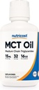Νουτρικόστο MCT Oil - 16oz - Κέτο, Παλαιό, μη ΓΤΟ