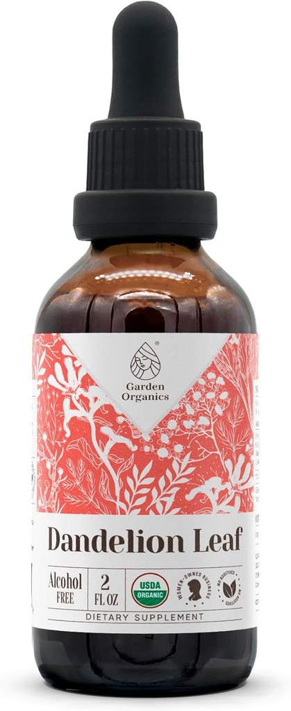 Dandelion Leaf USDA Βιολογικό εκχύλισμα χωρίς αλκοόλη 