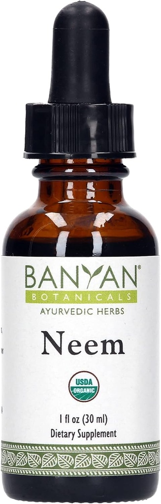 Banyan Botanicals Nem Liquid Extract - Πιστοποιημένο οργανικό, 1 oz