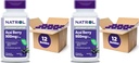 Natrol Acai Berry, Συμπλήρωμα διατροφής, Αντιοξειδωτική Προστασία & Άμυνα, The Ultimate Super Fruit, 1.000 mg Veggie Caps, 75 Count (Pack of 24)