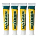 CareAll Triple Antibiotic Aintment 1.0 oz (4 Pack), Αλοιφή πρώτων βοηθειών για μικρές σχισμές, περικοπές και εγκαύματα για να βοηθήσει στην πρόληψη της μόλυνσης, σε σύγκριση με τα ενεργά συστατικά της κύριας μάρκας