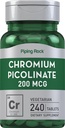 Piping Rock Chromium Picolinate 200mcg 