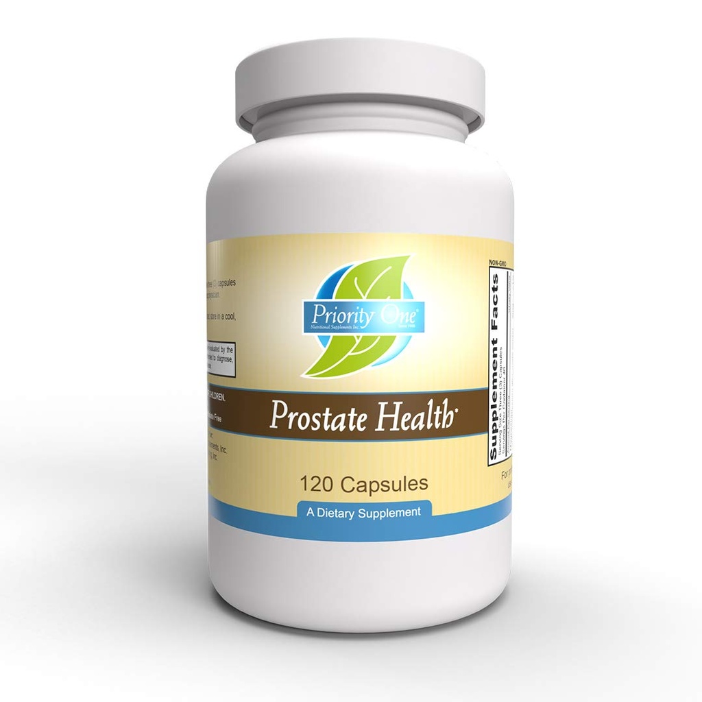 Προτεραιότητα One Vitamins Prostate Health 120 Κάψουλες - Υποστήριξη ενός Υγιούς Προστάτη Διατηρώντας τις Αρσενικές Ορμόνες Μέσα στο Κανονικό Εύρος με το Προστιθέμενο Όφελος του Prostate Whole Gland.*