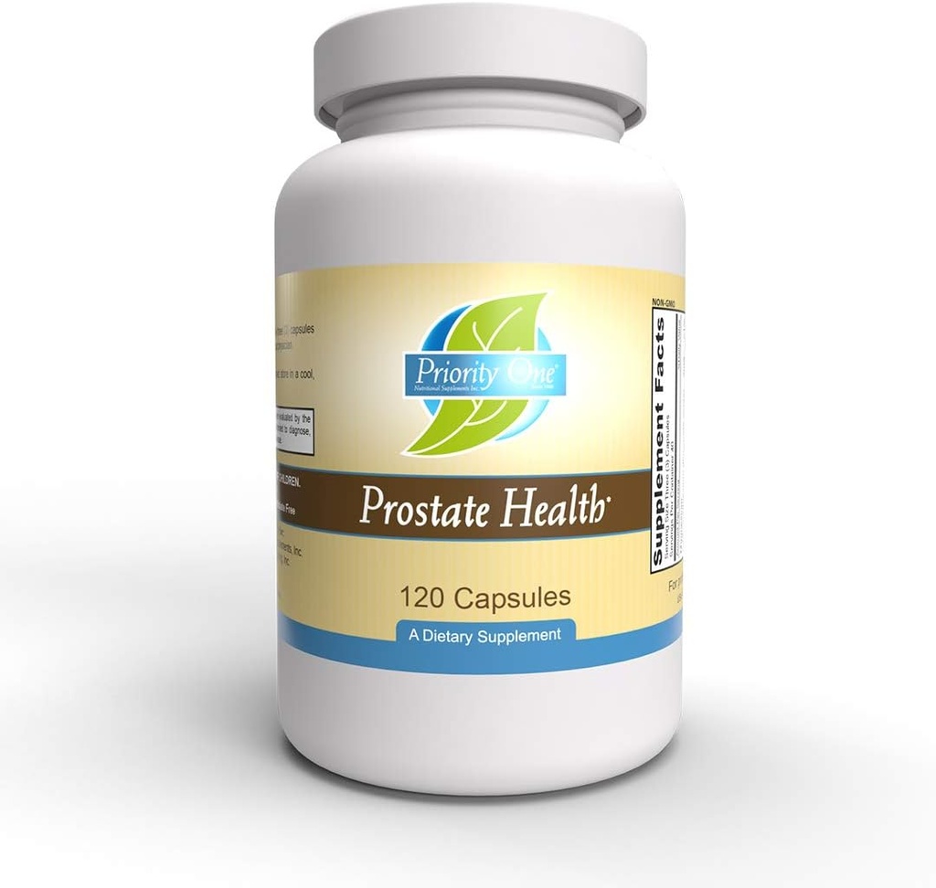 Προτεραιότητα One Vitamins Prostate Health 120 Κάψουλες - Υποστήριξη ενός Υγιούς Προστάτη Διατηρώντας τις Αρσενικές Ορμόνες Μέσα στο Κανονικό Εύρος με το Προστιθέμενο Όφελος του Prostate Whole Gland.*