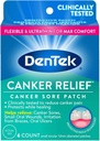 DenTek Canker Relief Canker Sore Patch Relieves Canker Pain, 6 Count (πακέτο του 1)