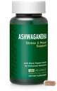 Ashwagandha 500mg – Stress Relief, Mood Balance & Relaxation with Black Pepper, 120 Vegan Capsules