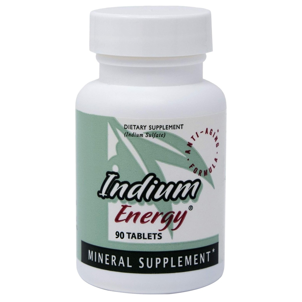 EAST PARK Research - Indium Energy - All Natural Indium Ισχυρή υποστήριξη κατά της γήρανσης - Βοηθά στην αύξηση της ενέργειας και υποστηρίζει τη διανοητική σαφήνεια, τον ύπνο, τις αρθρώσεις και τη γενική αίσθηση της ευεξίας