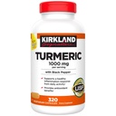 KIRKLAND Signature Turmeric with Black Pepper, 1000mg (320 Count)
