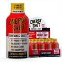 Fruit Punch Extra Strength Energy Shot 12 pk – 260mg Φυσική καφεΐνη B12 B6 – Ενέργεια & Focus Υποστήριξη – 2 Σερβίρει Ζάχαρη Δωρεάν Zero Calorie Πράσινο Τσάι B-Vitamins Ηλεκτρόλυτες Vegan – 1.93 fl oz