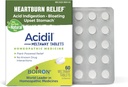 Boiron Acidil for Relief of Acid Reflux, Heartburn, Indigestion, and Upset Stomach - 60 Count