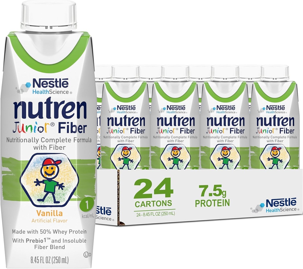 Nutren Junior Fiber Vanilla, 24 κόμης