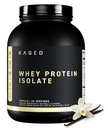 Kaged Whey Protein Isolate σκόνη Βανίλια 100% καθαρή χαμηλή λακτόζη Ορός γάλακτος μετά την αποκατάσταση των ποτών προπόνηση υποστηρίζει μυών-Κτίριο 25g ανά υπηρεσία 41 υπηρεσίες