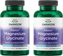 Swanson Chelated Magnesium 133 Milligrams 90 Κάψουλες (2 Συσκευασία)